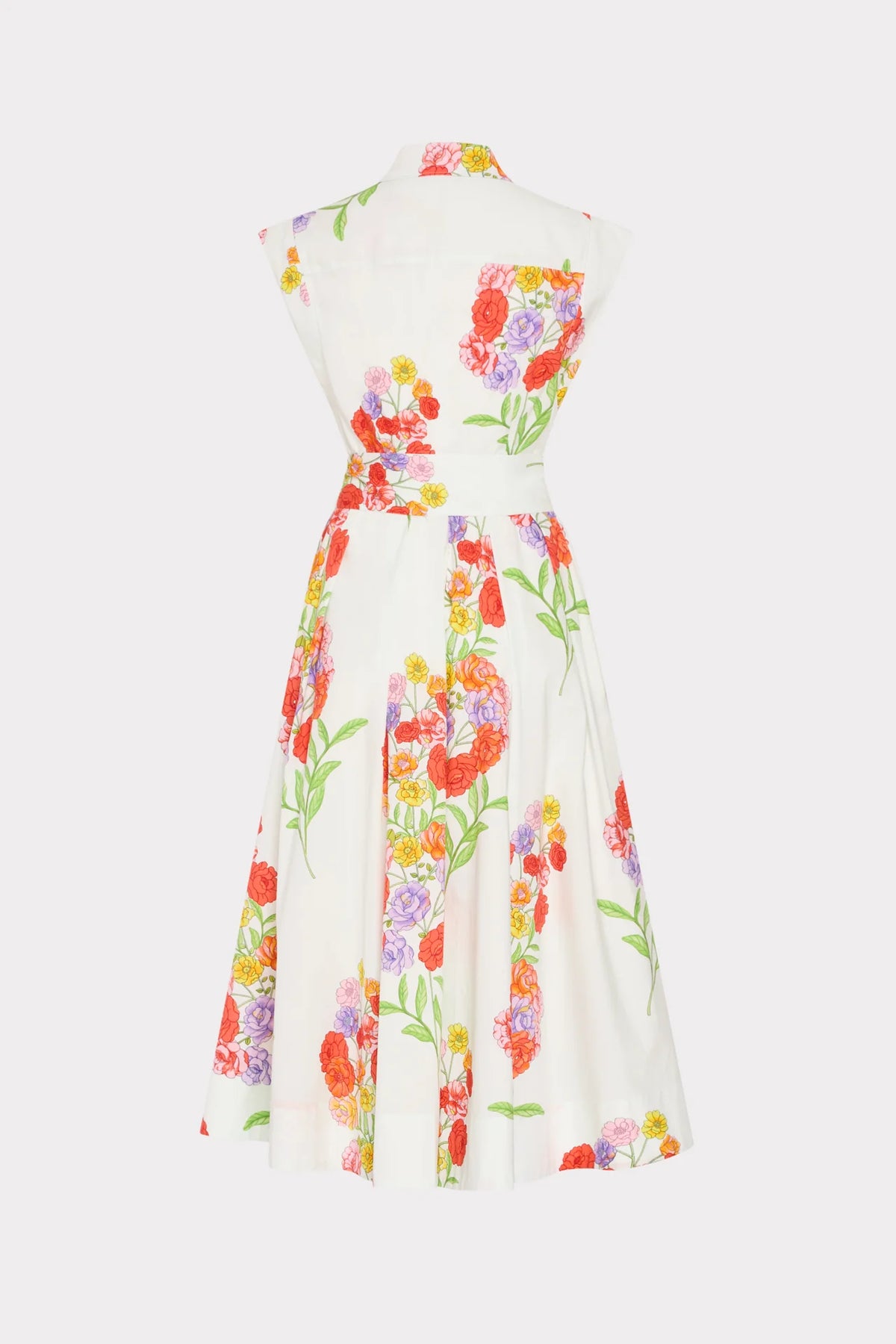 Milly Jules Printed Poplin Dress
