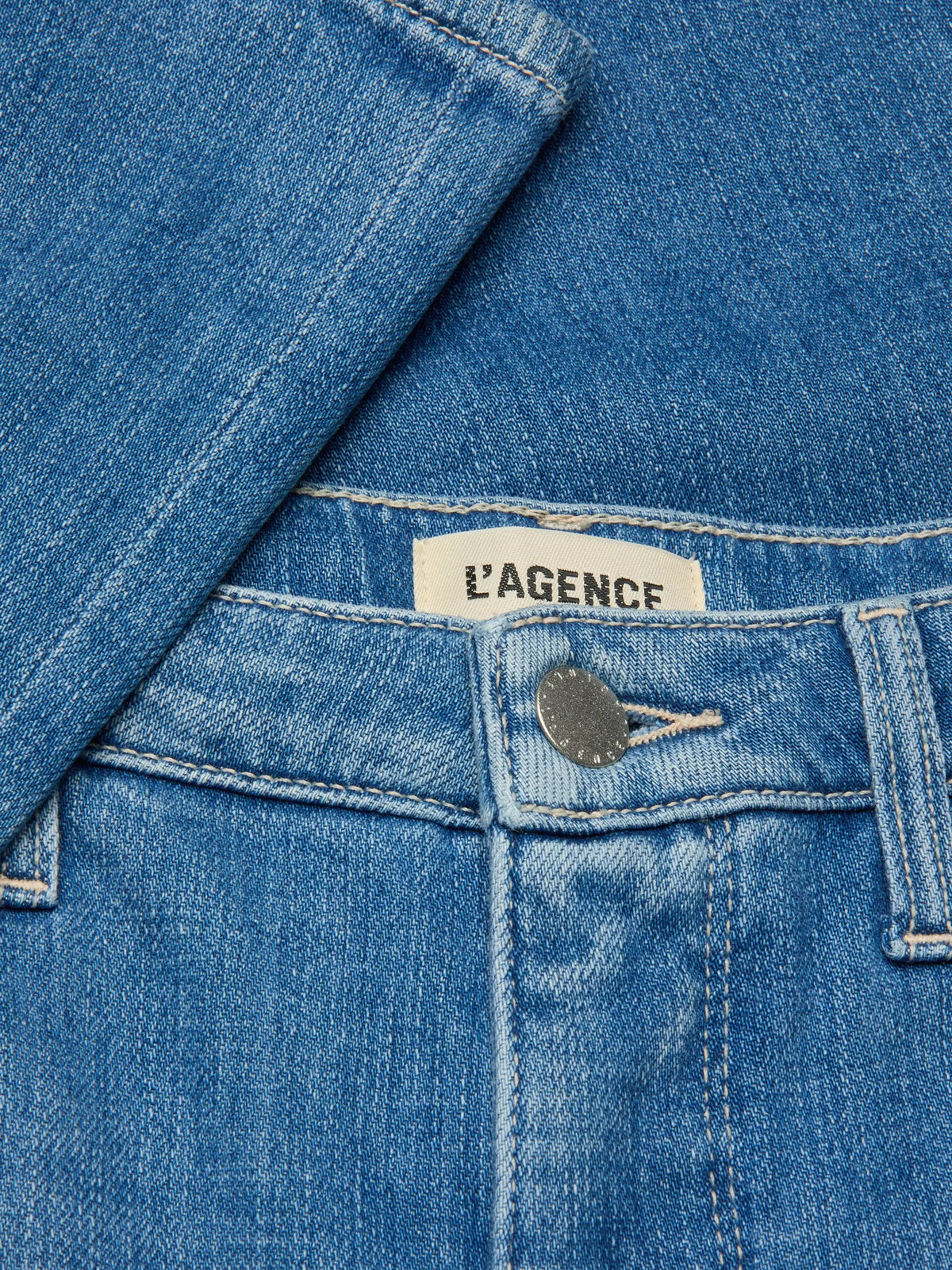 L'Agence Selma High-Rise Baby Bootcut Jean - Getty