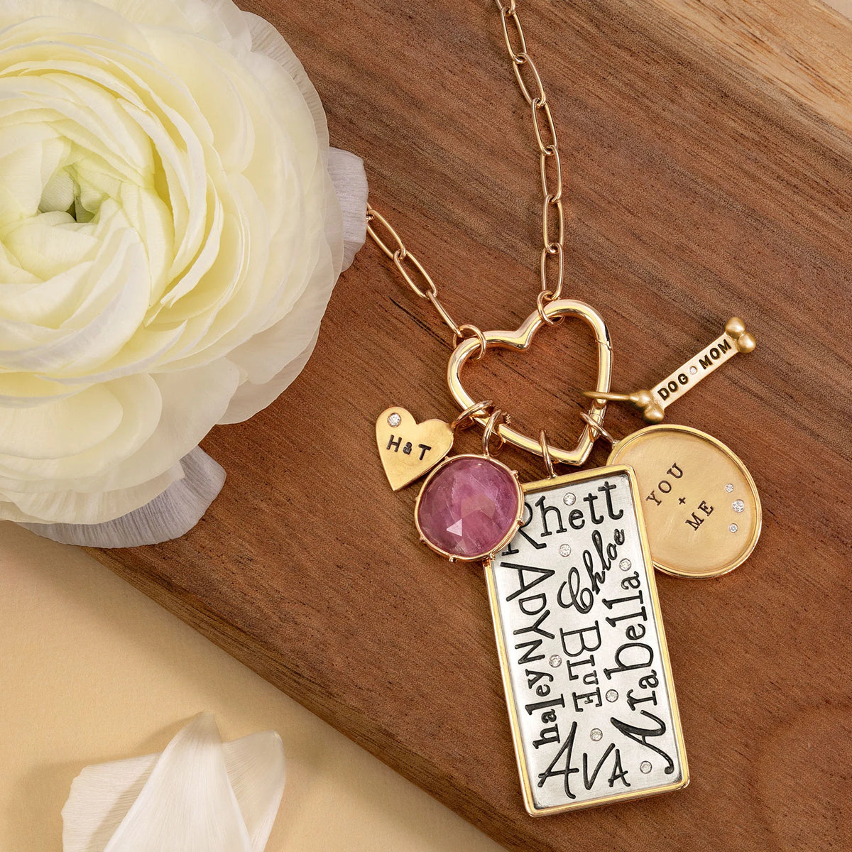 Heather B. Moore 2.9mm Solid 14k Gold Link Hinge Chain