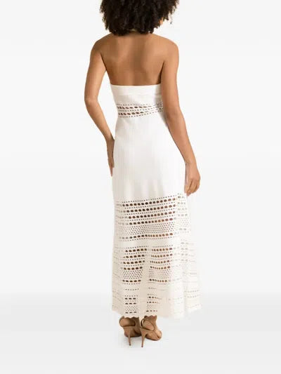 Simkhai Blayne Open Stitch Knit Midi Dress