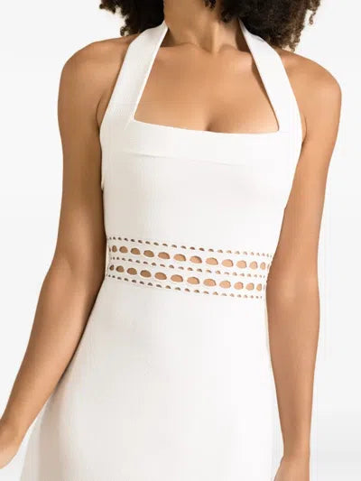 Simkhai Blayne Open Stitch Knit Midi Dress
