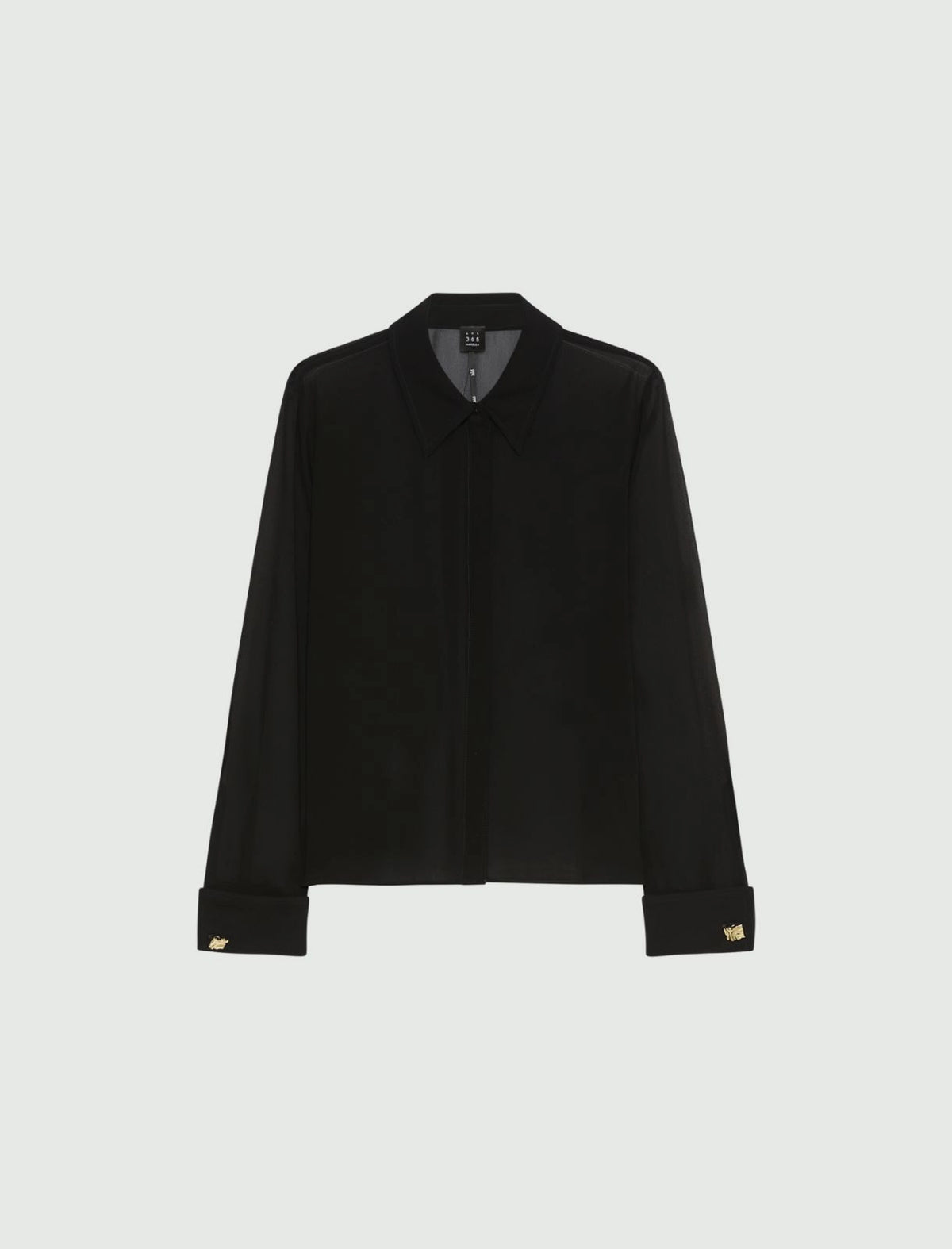 Georgette shirt - Black