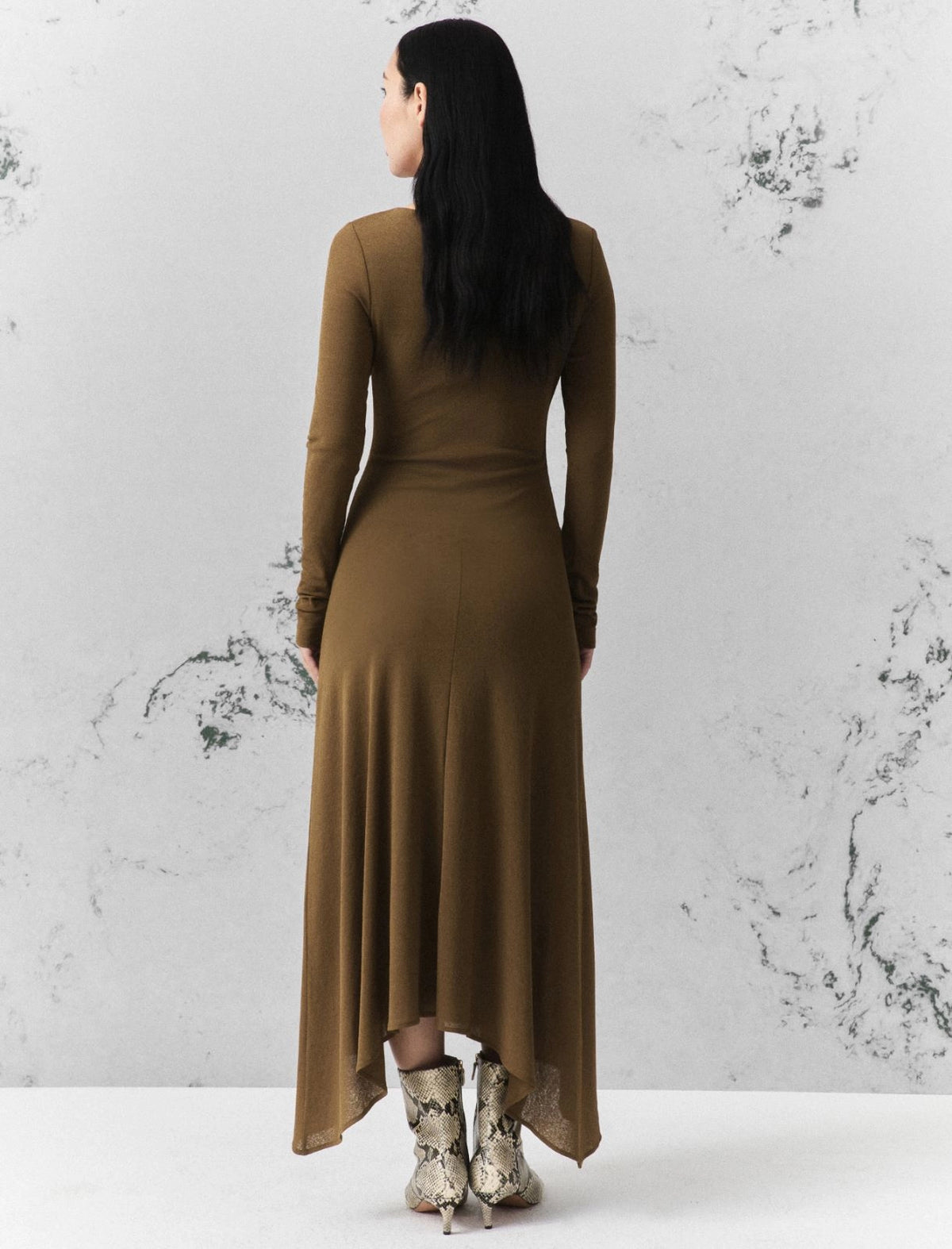 Marella Jersey Tulle Dress