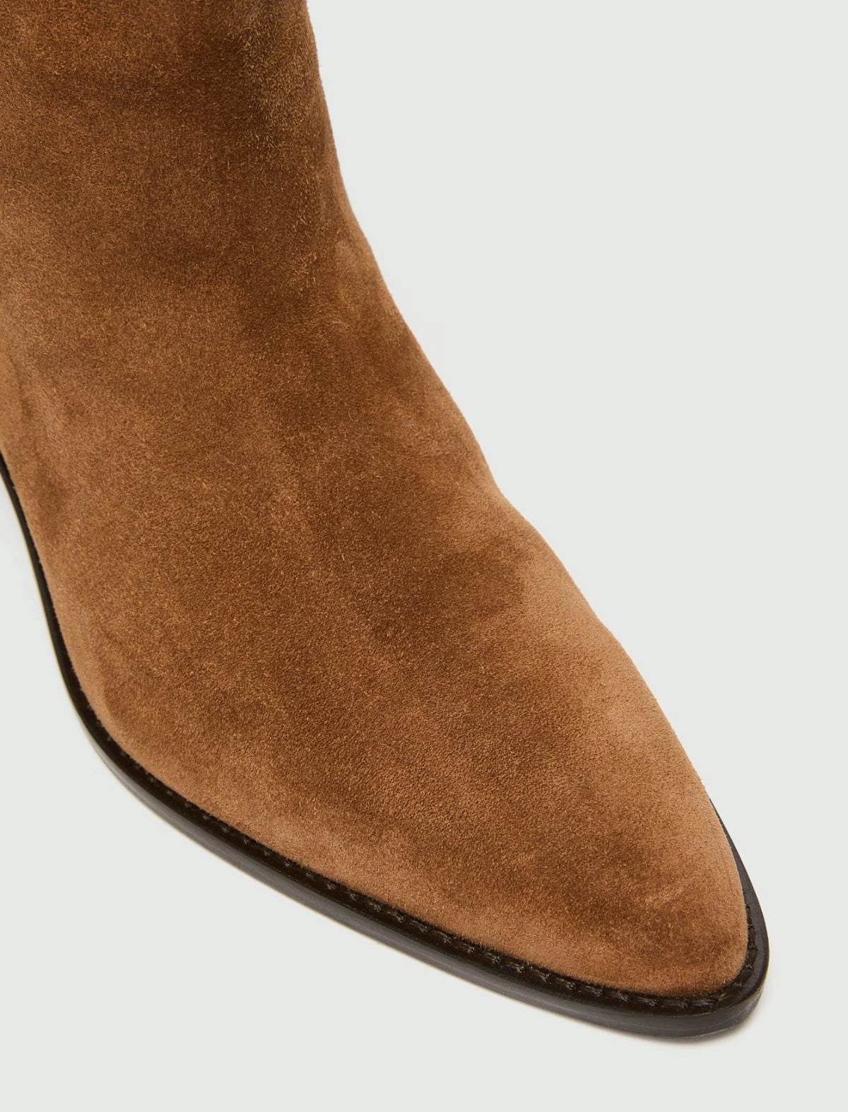 Marella Suede Camperos - CAMEL Leather Boot