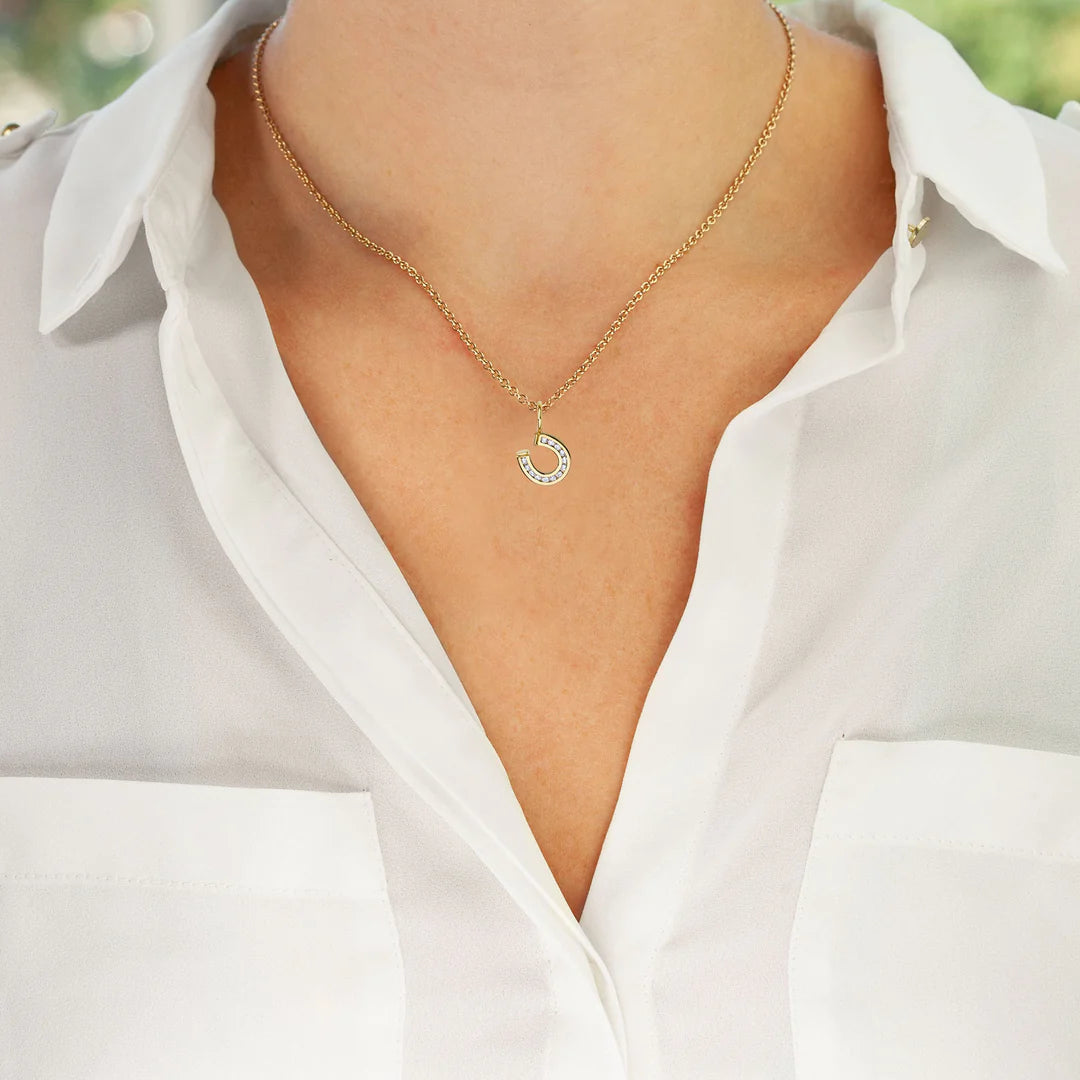 Heather B. Moore Horse Shoe Charm
