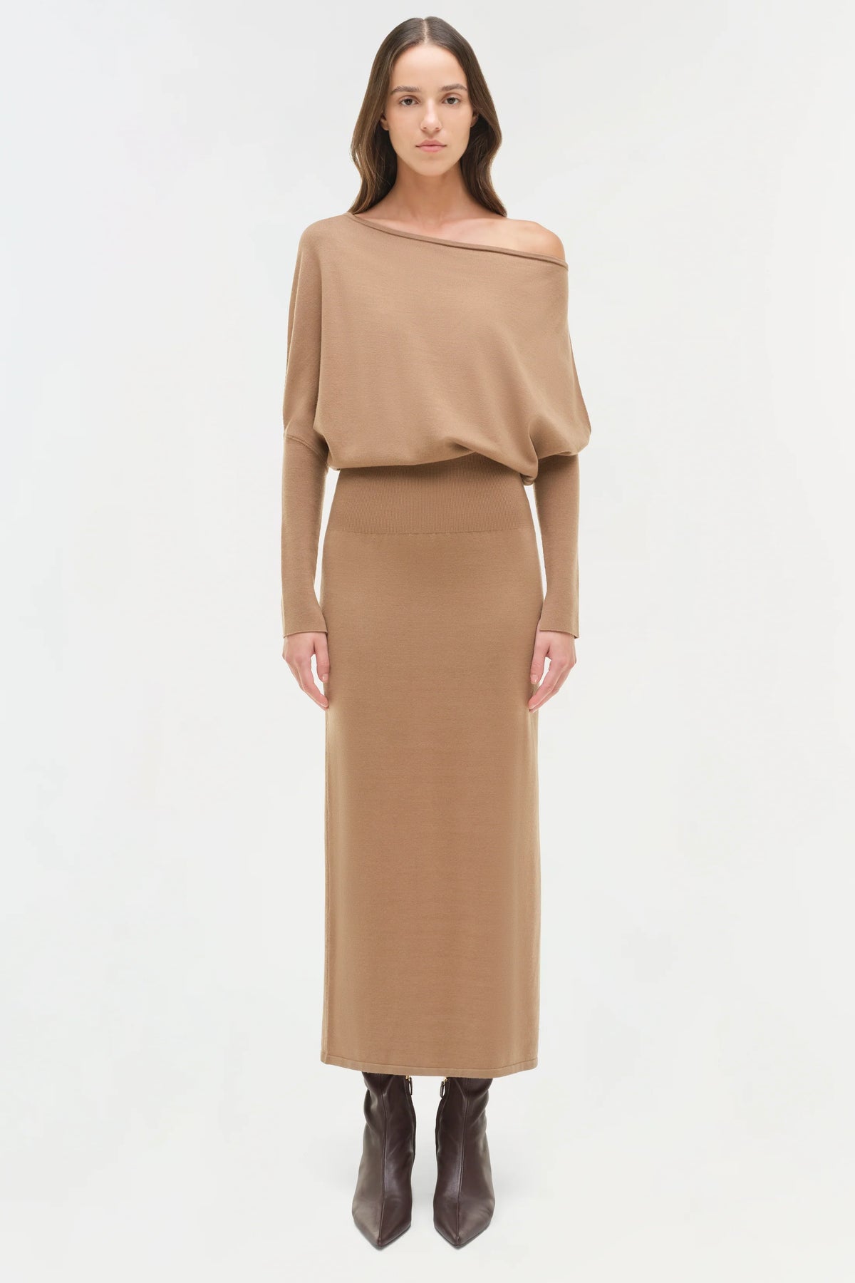 Simkhai Janese Off Shoulder Midi Dress