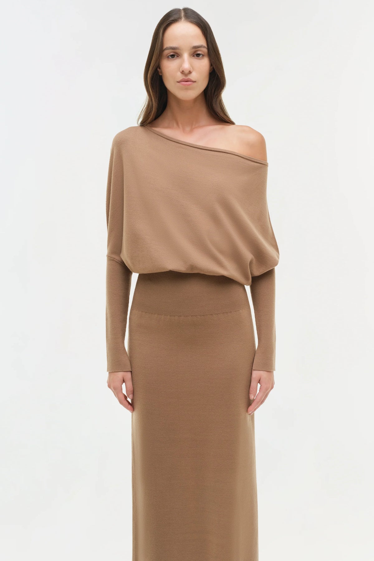 Simkhai Janese Off Shoulder Midi Dress