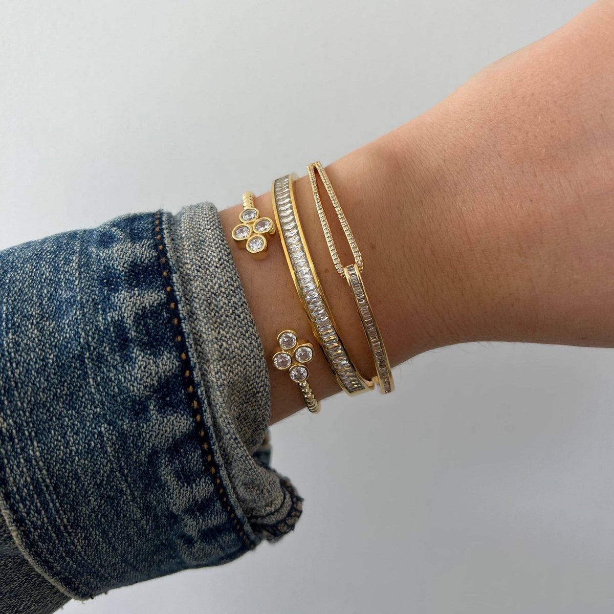 Sahira Nicola Cz Bracelet