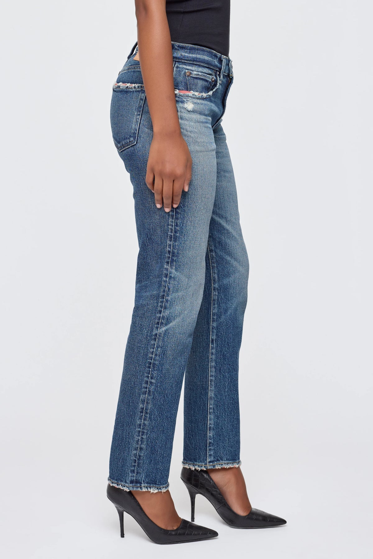 Moussy Vintage Ensley Slim Straight