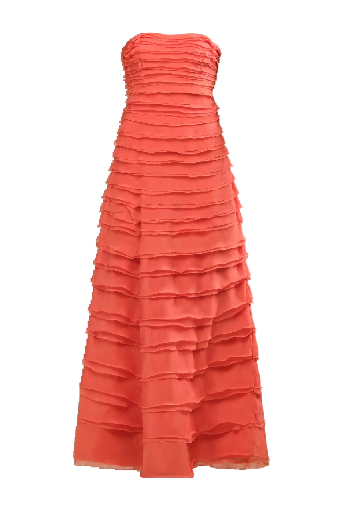 Amur Pepper Layered Gown - Desert Sun