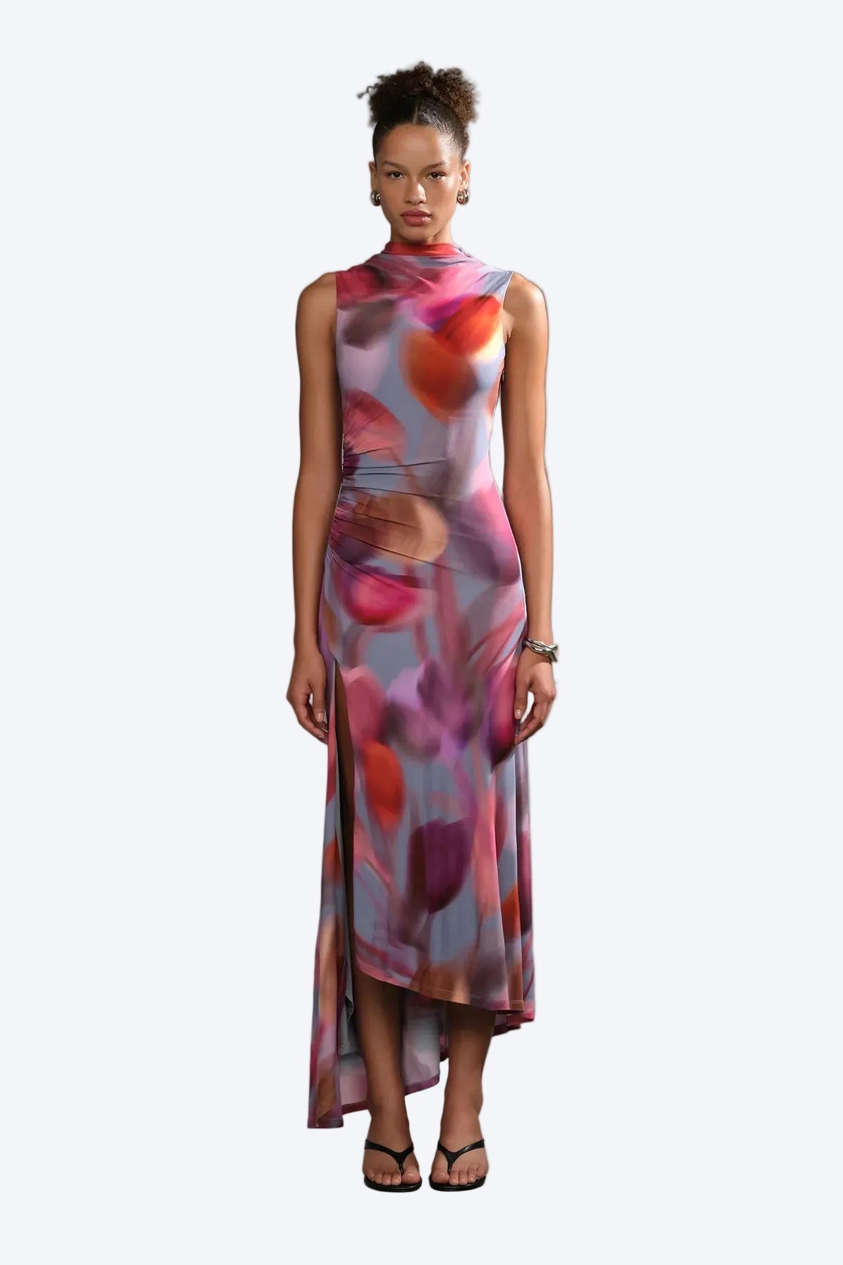 AMUR Kai Asymmetrical Dress