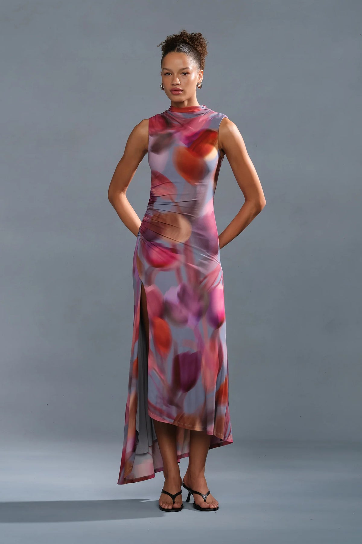 AMUR Kai Asymmetrical Dress