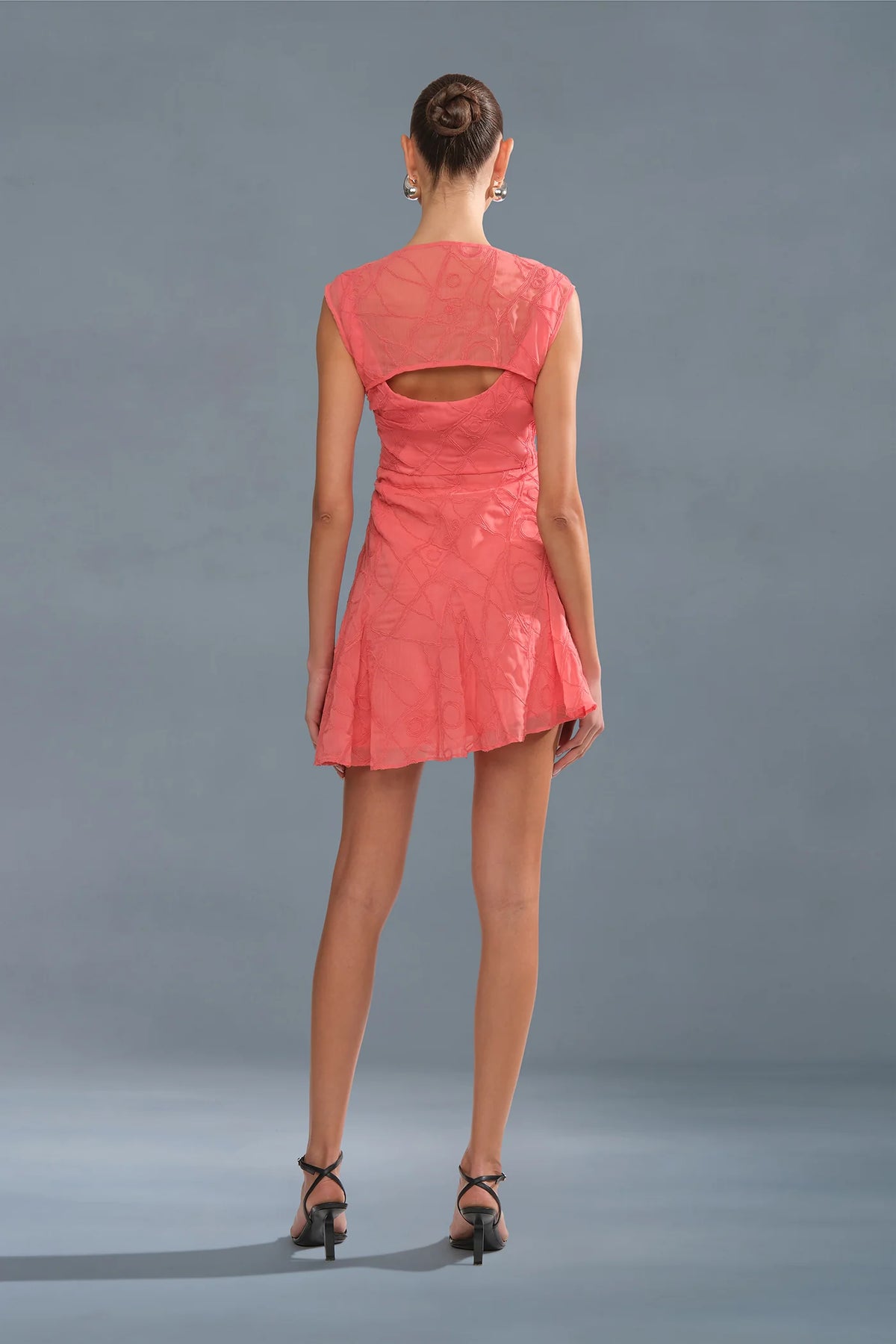 Amur Quartz Asymmetrical Mini Dress