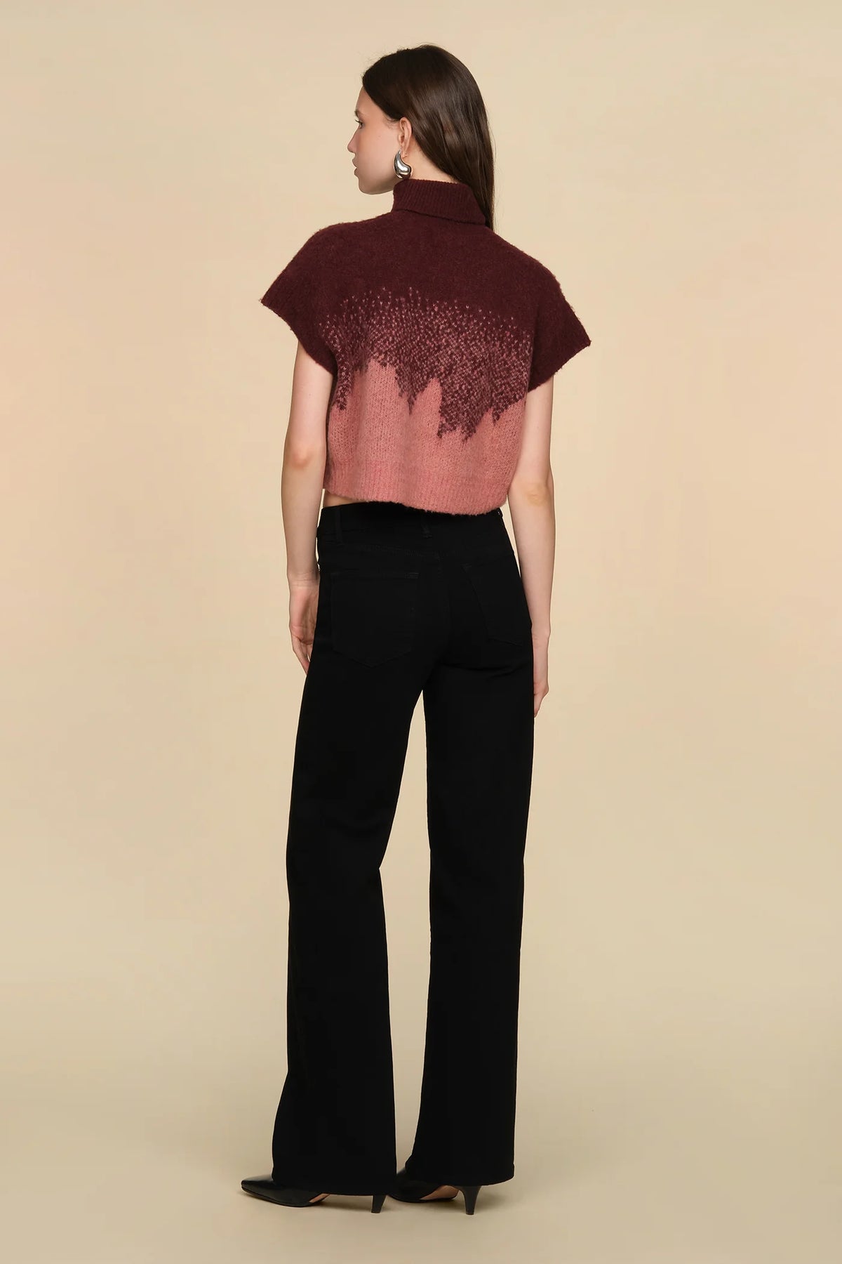 Amur Harper Ombre Knit Top
