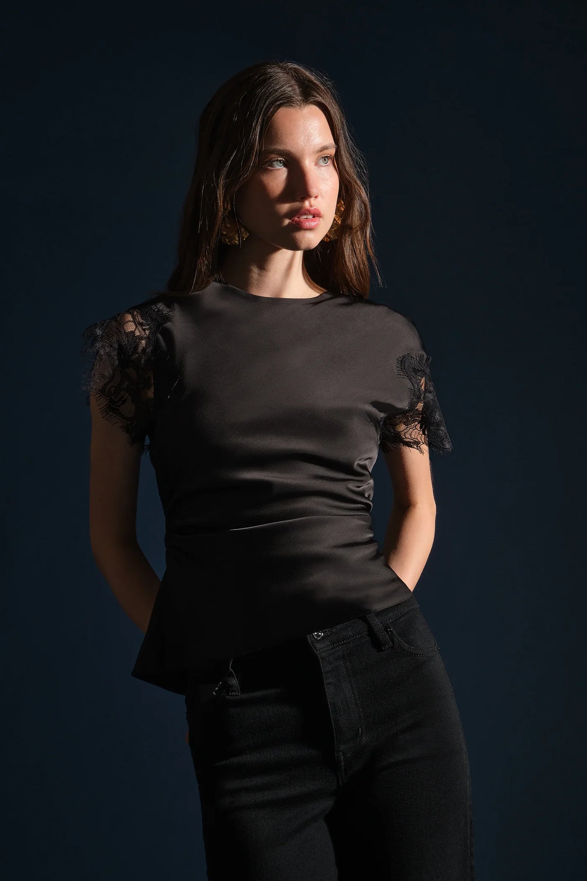 Amur Zina Top - Black