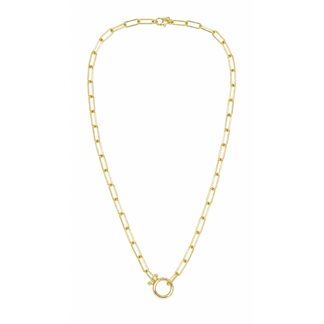 Sahira Paperclip Chain Necklace