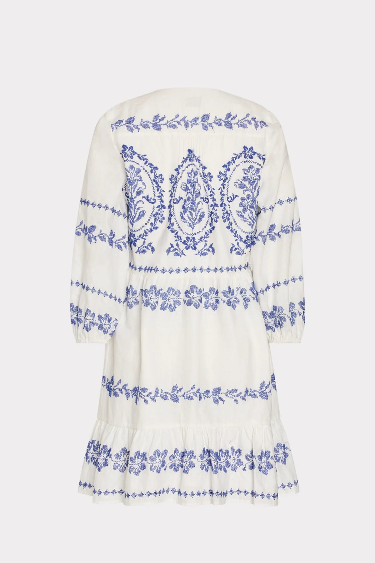 Milly Lene Embroidered Mini Dress