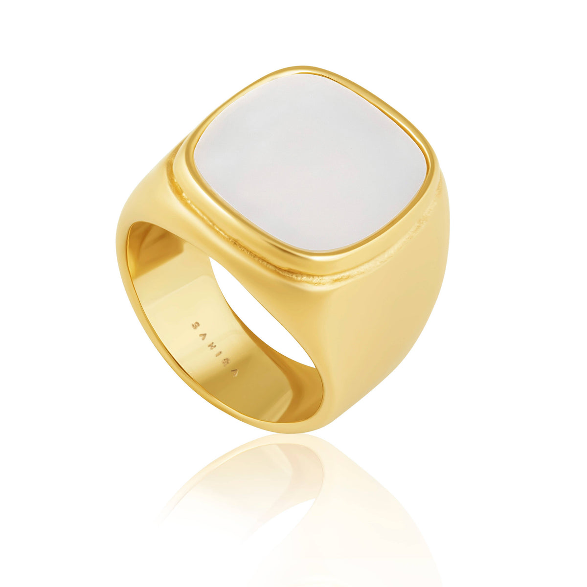 Sahira Mother of Pearl Ring - Large