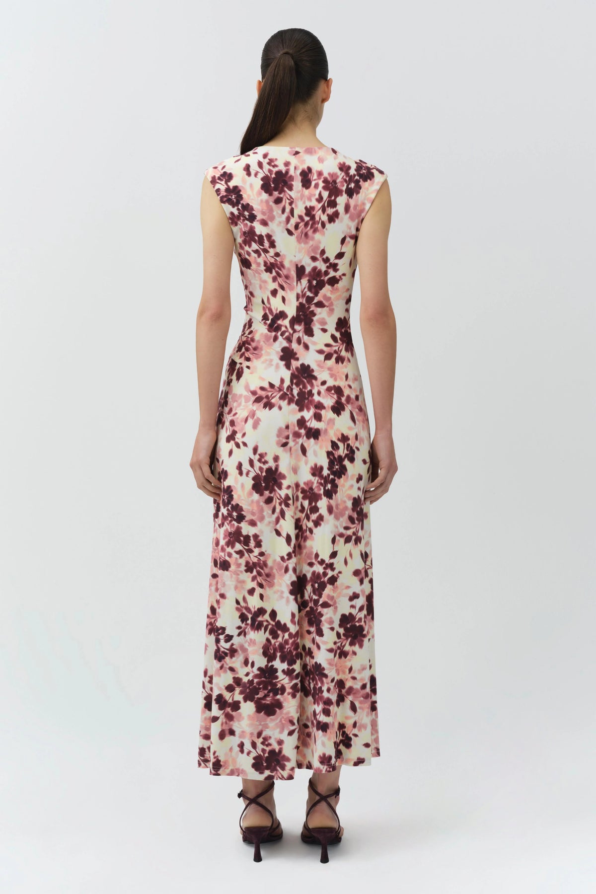 Simkhai Acacia Dress - Fig Multi