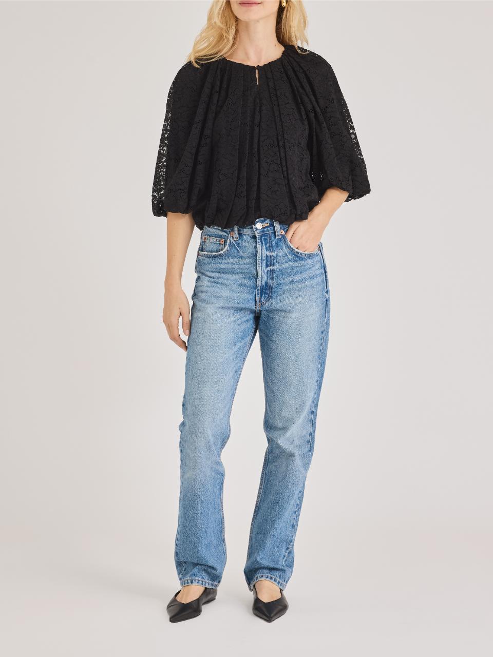 Idun Lace Bubble Top