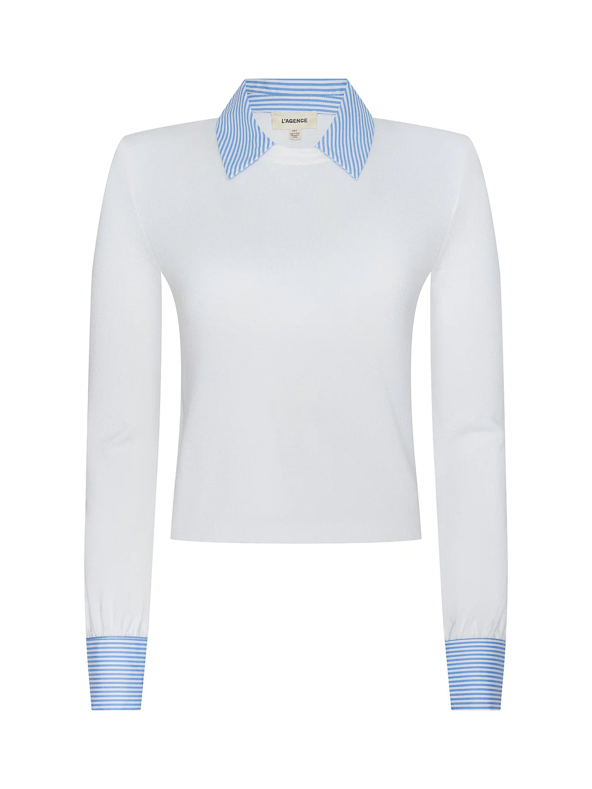 April Poplin Collar Pullover