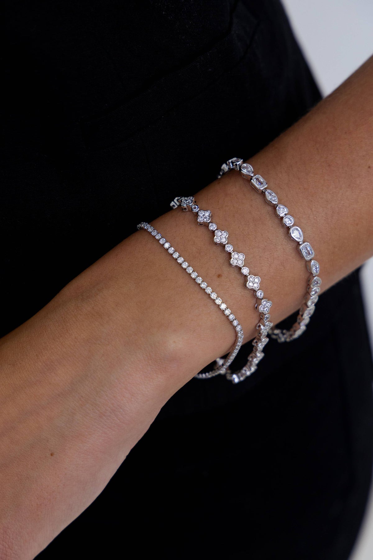 Sahira Annie Dainty Tennis Bracelet