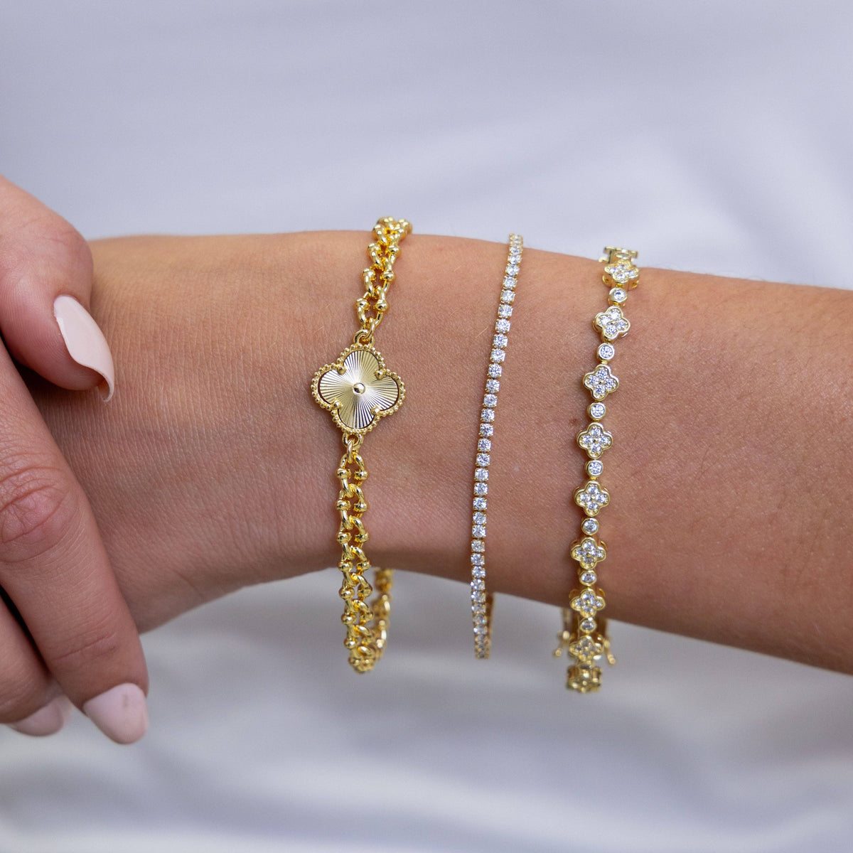 Sahira Annie Dainty Tennis Bracelet