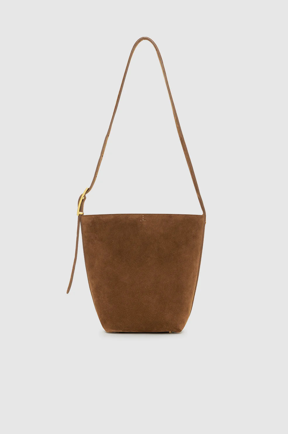 Anine Bing Elly Medium Bucket Bag - Brown