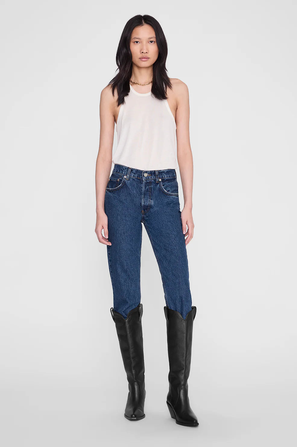 Anine Bing Tall Tania Boots - Black