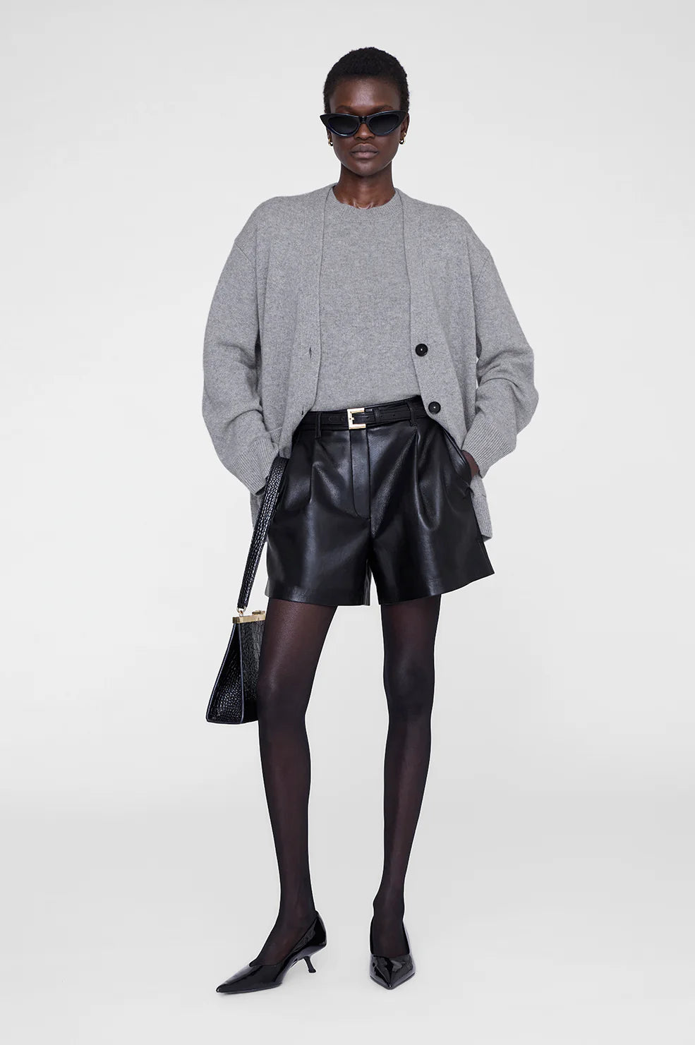 Trent Leather Short