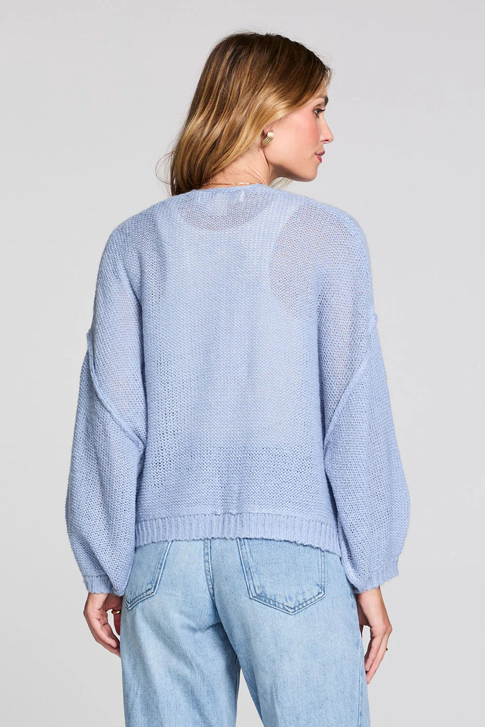 Saltwater Luxe Aden Sweater - Capri Blue