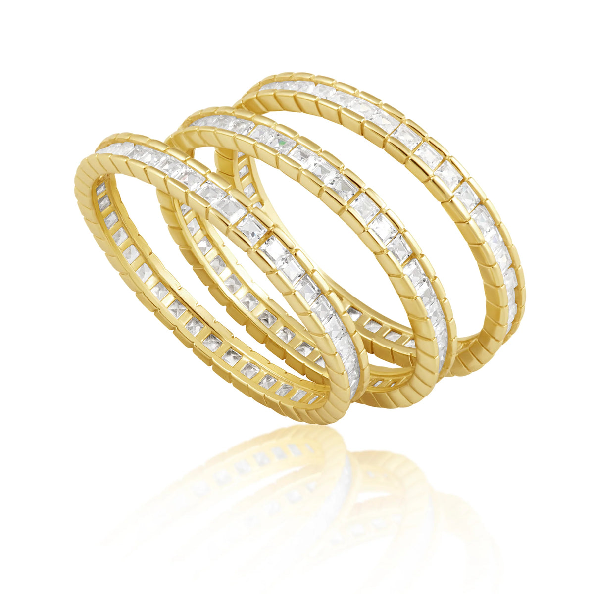 Sahira Jewelry Allegra Ring Set - Gold