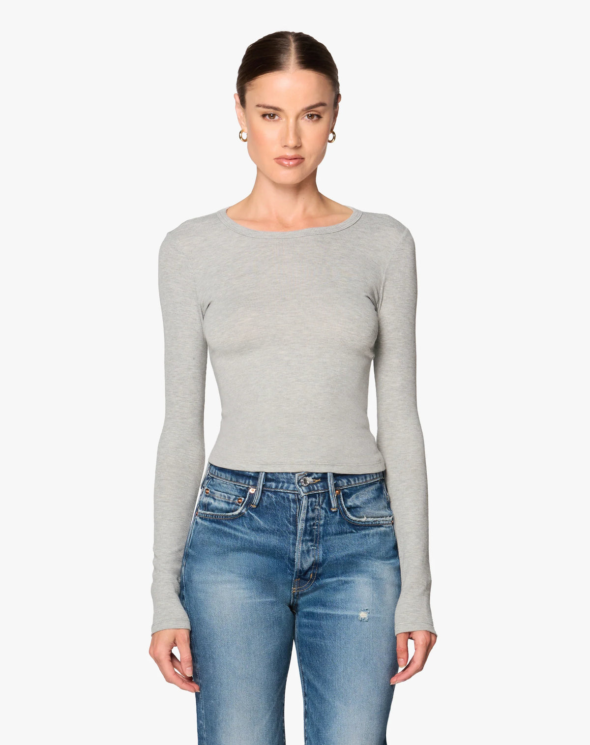 Betro Simone Chloe Long Sleeve - Heather Grey