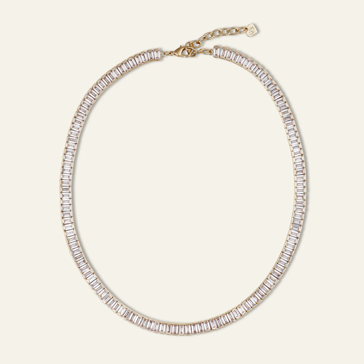 Hart Baguette Tennis Necklace