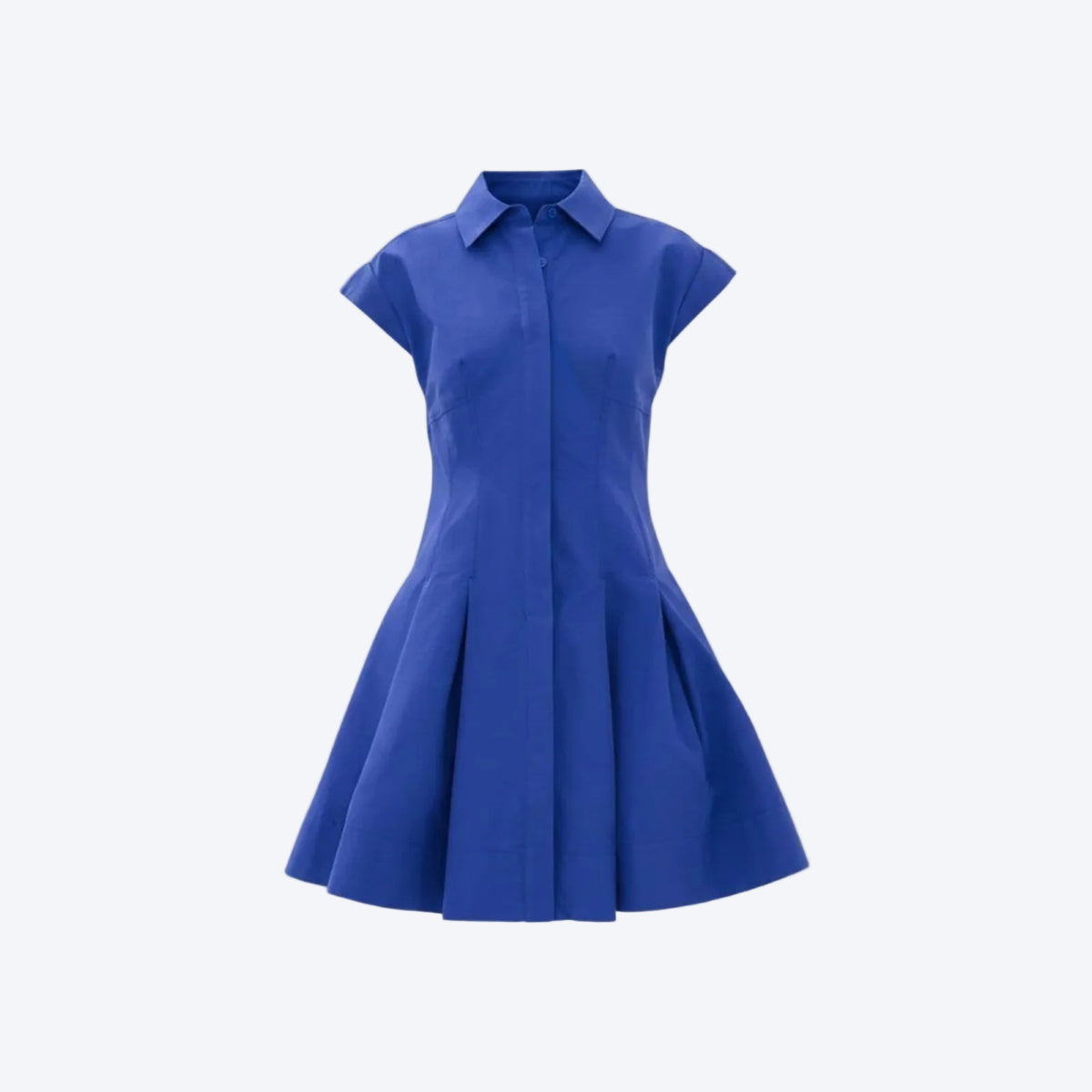 Simkhai Clemmie Mini Dress - Blueberry