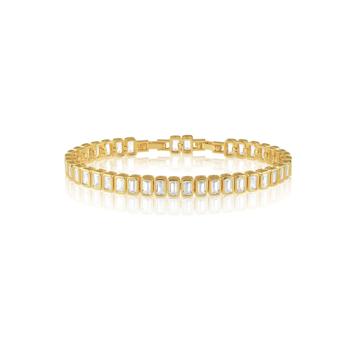 Erin Fader Ella Tennis Bracelet Bracelet - Gold