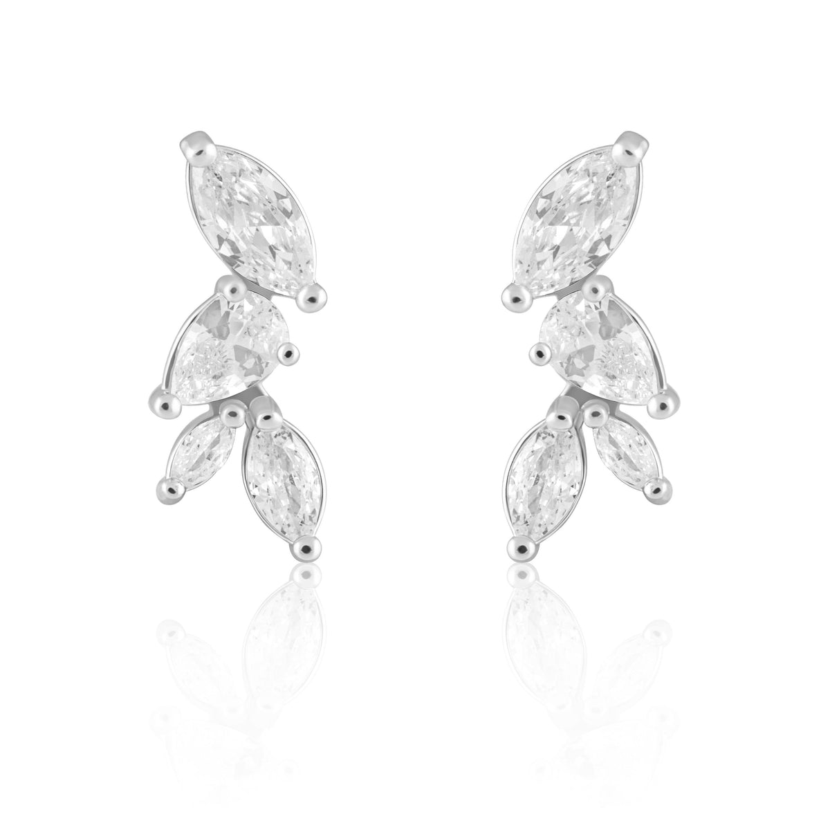 Constance Stud - Gold, Silver