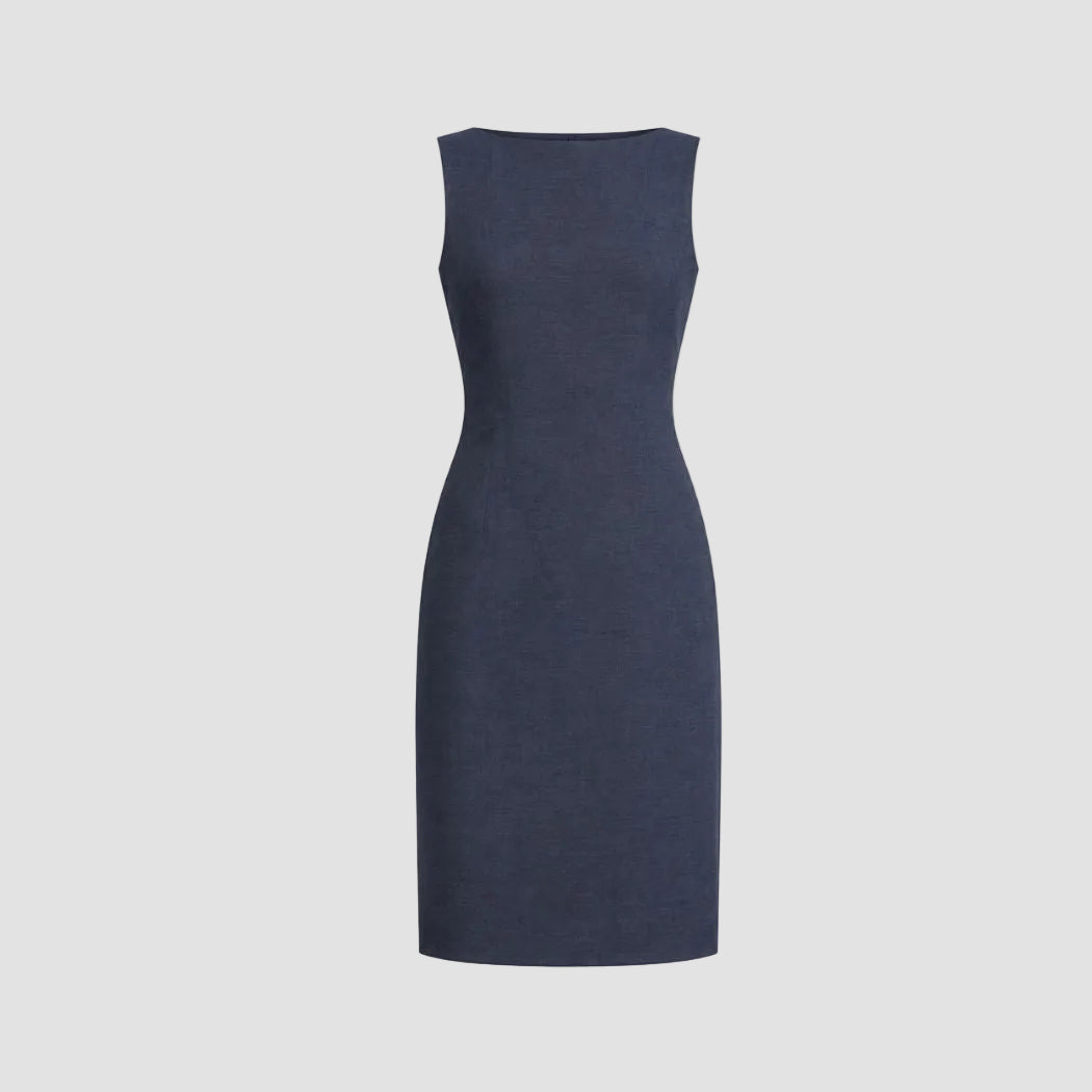 Boat Neck Dress