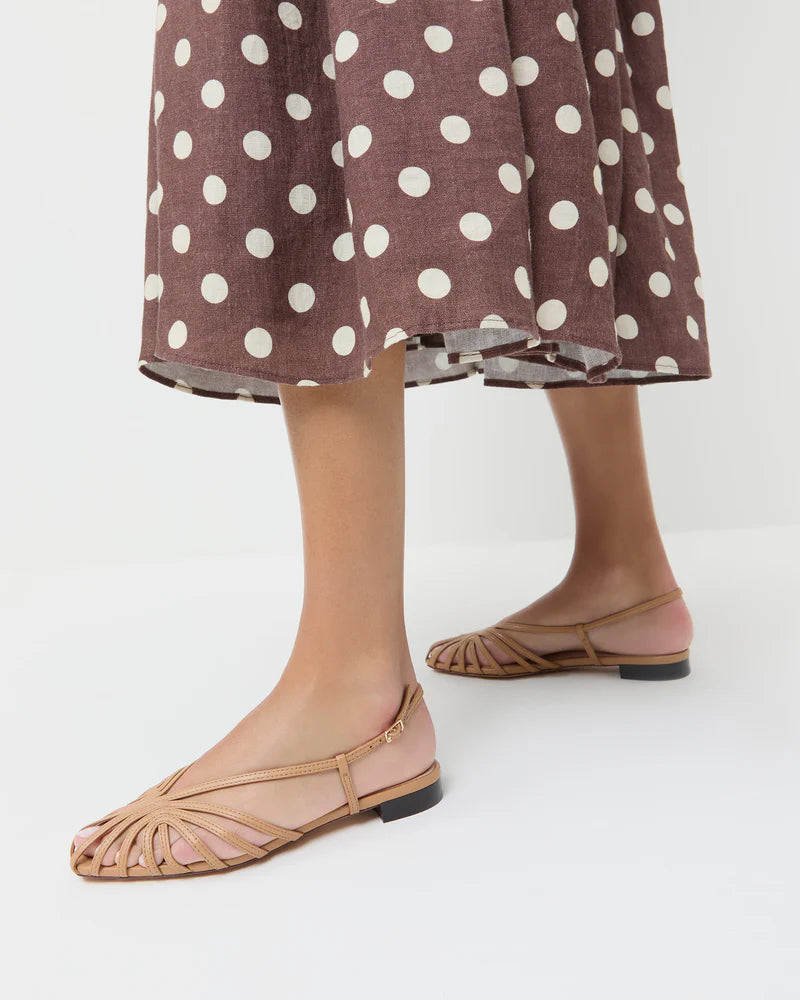 Loeffer Randall Devon Lattice Slingback Sandal