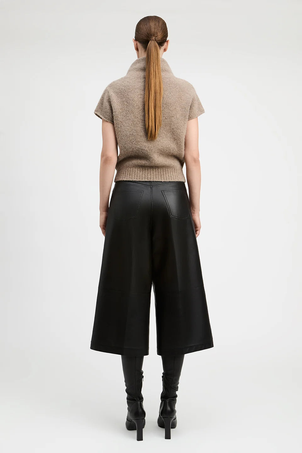 Alpaca Cap Sleeve Sweater
