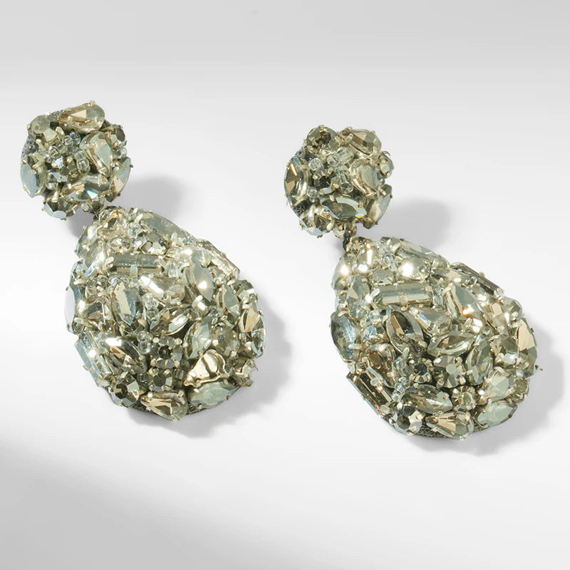 Kim Earrings - Silver