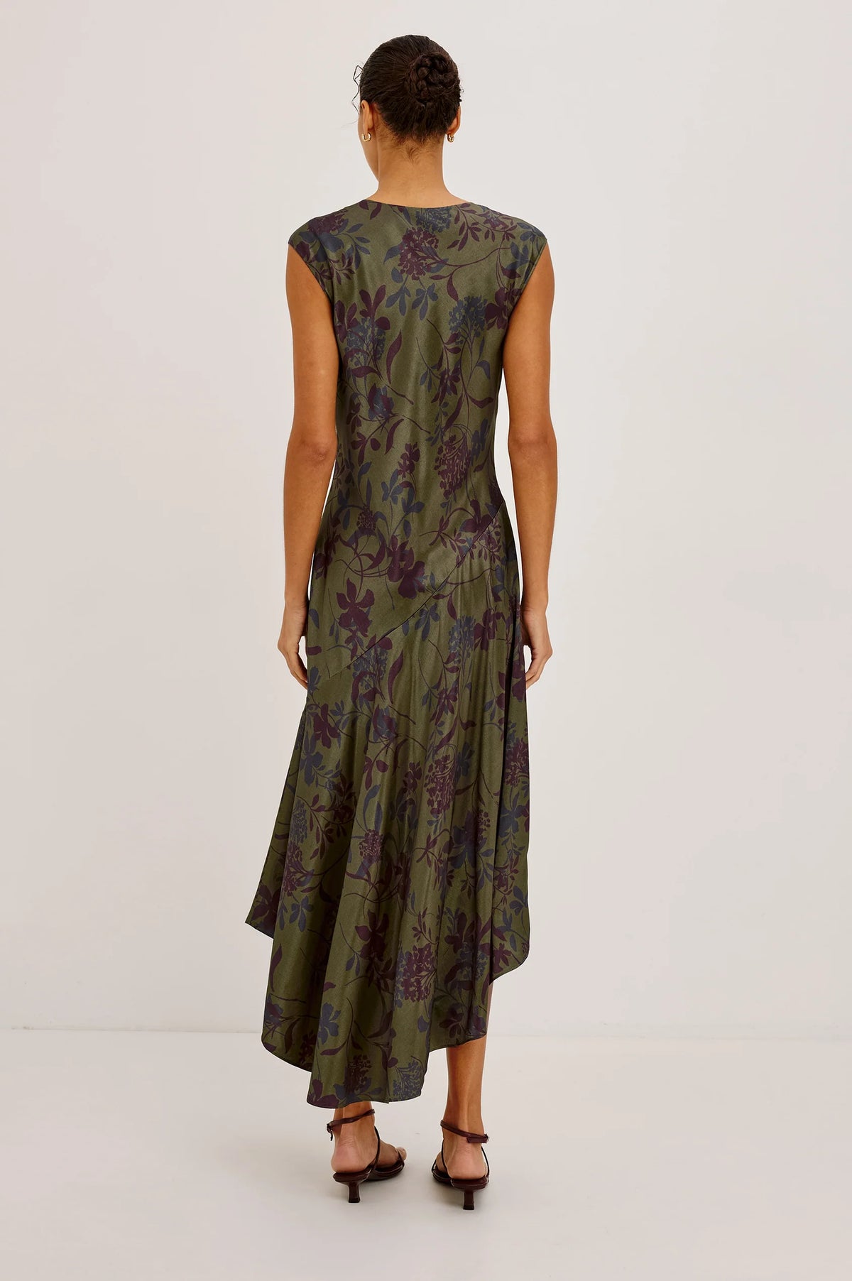 Rails Eleni Dress - Olive Dahlia