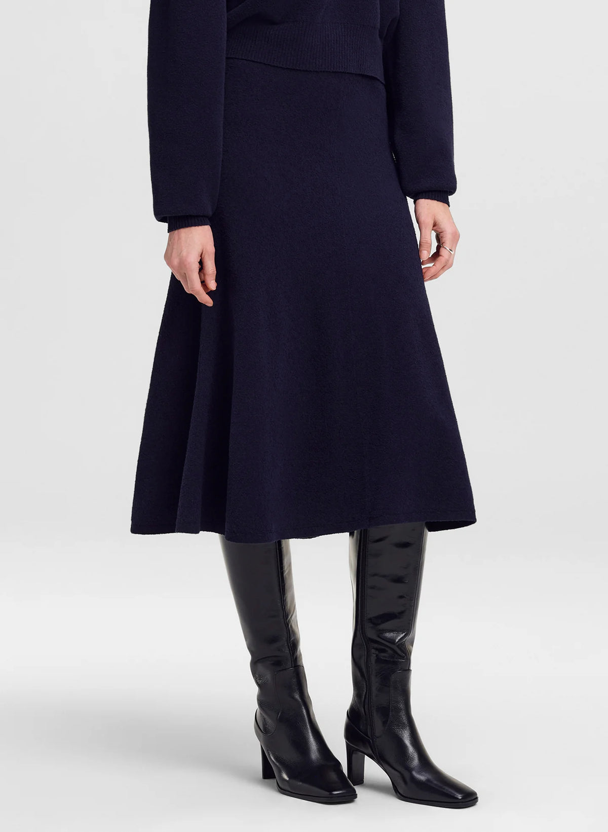 ALC Flo Boucle Midi Skirt