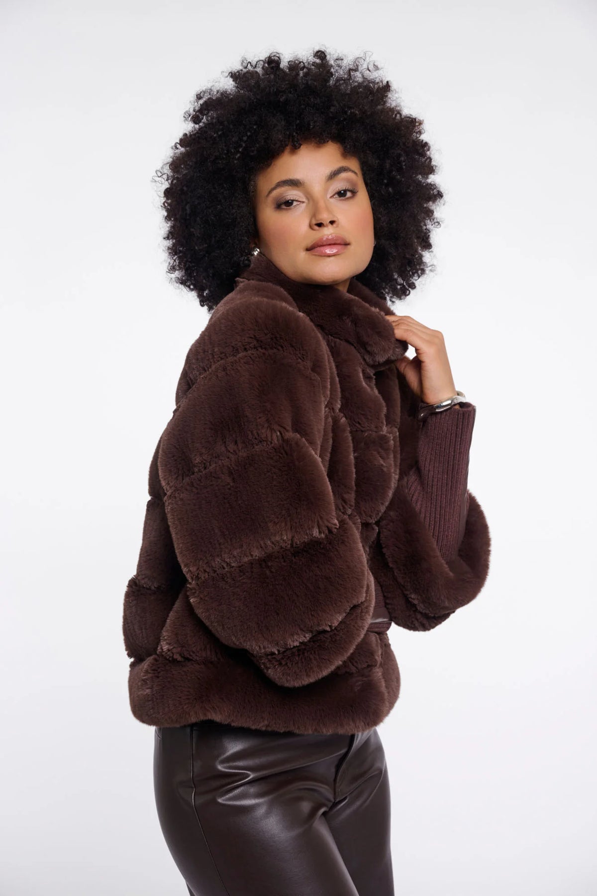 Rino & Pelle Feline Jacket - Coffee Roast