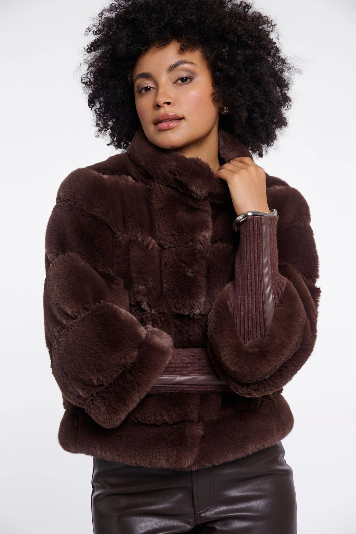Rino & Pelle Feline Jacket - Coffee Roast