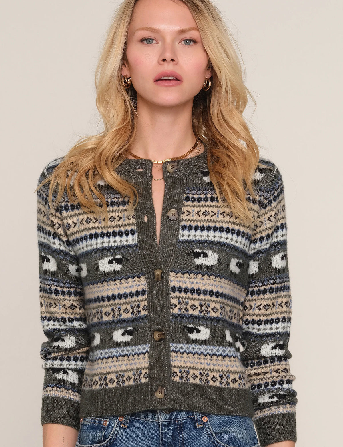 Heartloom Cole Cardigan - Spruce