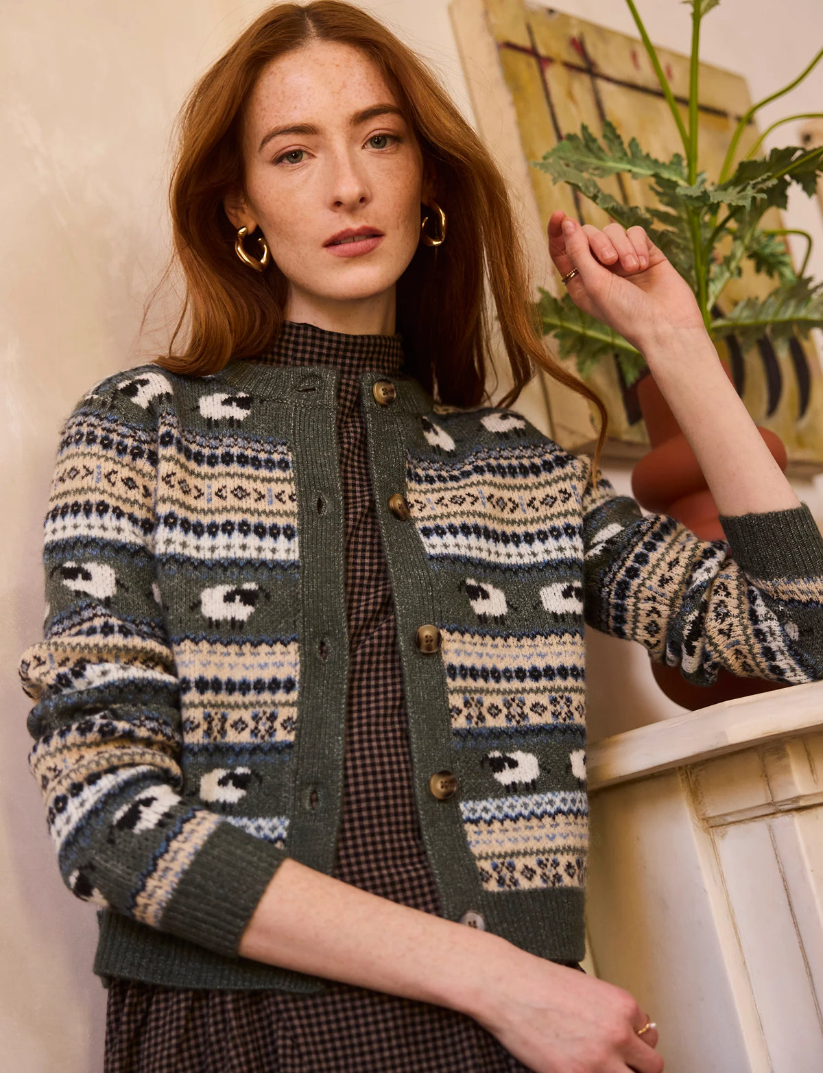 Heartloom Cole Cardigan - Spruce