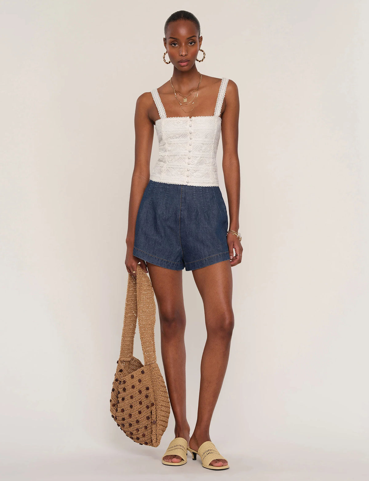 Heartloom Soma Top - Eggshell