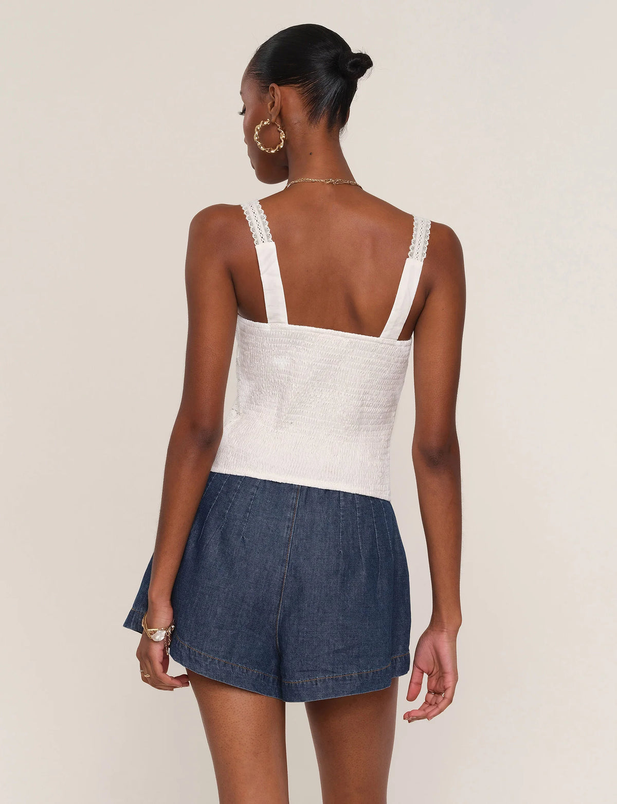 Heartloom Soma Top - Eggshell