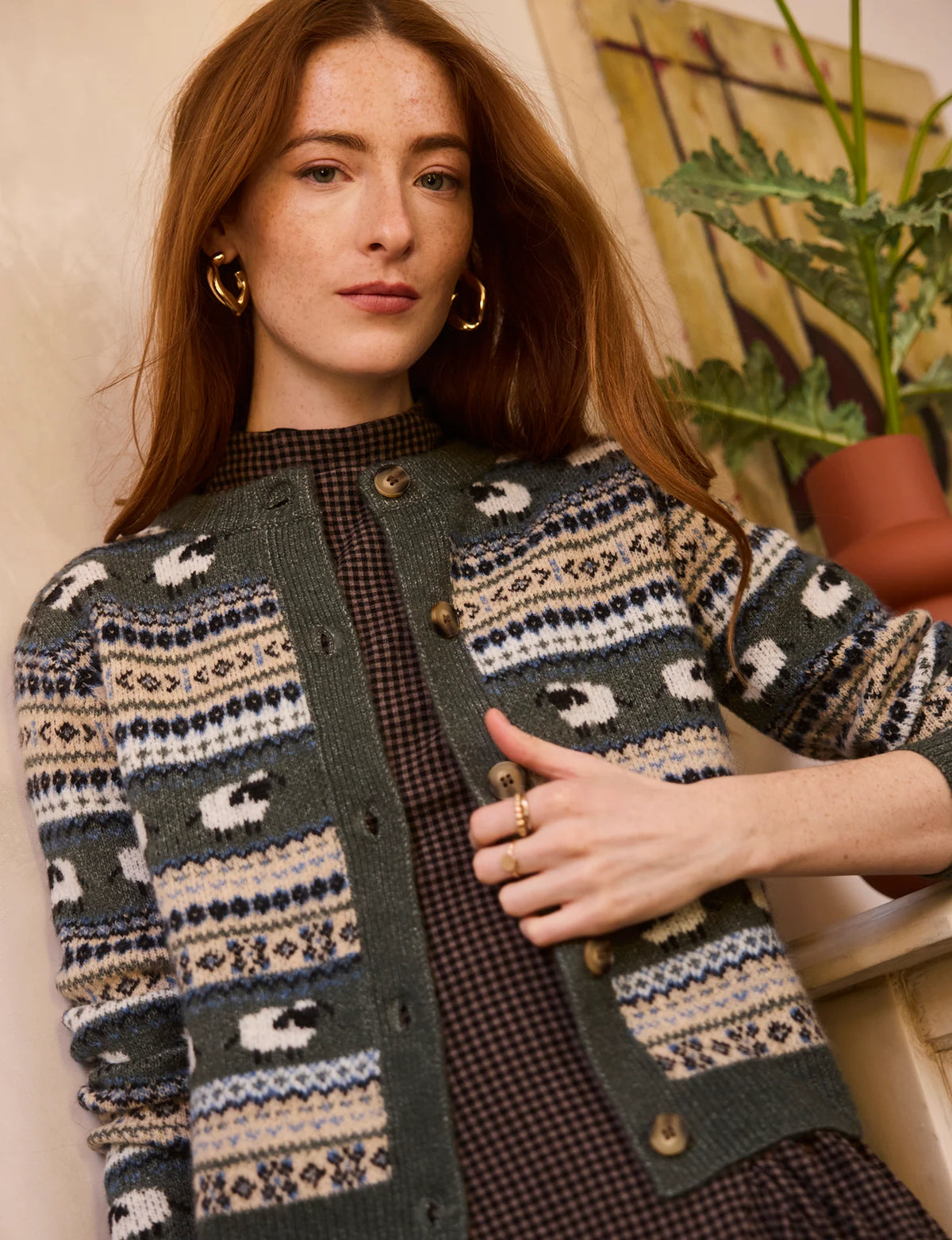 Heartloom Cole Cardigan - Spruce